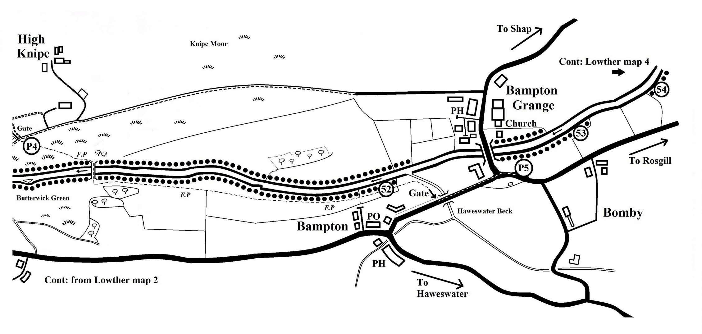 Map 11 - River Lowther (map3)