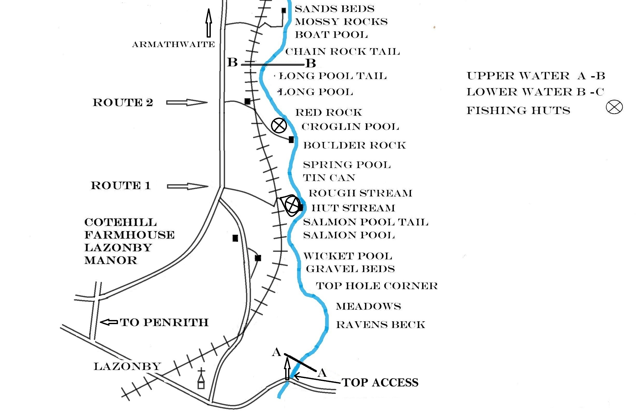 Lazonby Estates - Upper Beat, River Eden