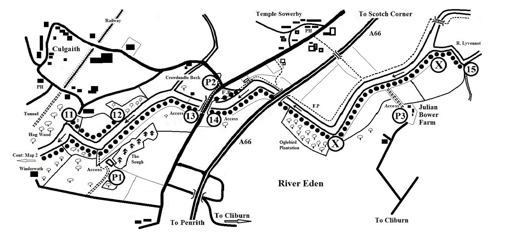 Upper Winderwath and Julian Bowers